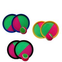 Set 1 Kids Sucker Sticky Ball Toy Catch Ball Game Set Throw And Catch Parent-Child Interactive Outdoor Sports Toys