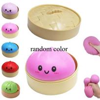 Colors 1Pcs Are Random10Cm Simulation Stuffed Bun Squishy Toy Slow Rising Vent Stress Ball Soft Pinch Fidget Toy For Relaxati