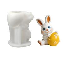 Hare Eggs Silicone Molds Food Safe Silicone Baking Mould for Resin Casting Making Candle Soap Chocolate Fondant Baking 1