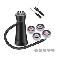 Handheld Smoke Guns With Accessories Portable Smoking Guns for Kitchen Use with Wood Chips Tube Brush Filter Meshes juoda