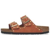 Birkenstock Wmns Arizona Rivet Suede Narrow 'Dark Rust' Women's 1029513 37
