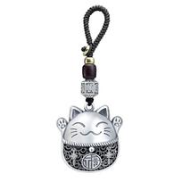 Telefono pakabukas Kinų stiliaus pakabukas Maneki Neko pakabukas Laimės katė Raktų pakabukas Raktų pakabuko dirželis Maneki Neko Keychain