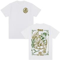 2026 Anime Jojo Bizarre Adventure T-shirt Dio Brando Jotaro Kujo Manga Graphic Parent-child T-shirts Men Women Cotton T Shirts S įvairiaspalvis