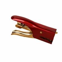 Handheld Multi-Functional Stapler Metal Stapleless Staplers Paper Nail Machine  Office Supplies raudona