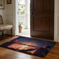 Anime Cool HHaikyuU Floor Mat Soft Flannel Absorbent Mat Non-Slip Rug Home Bedroom Bathroom 40cm x 60cm