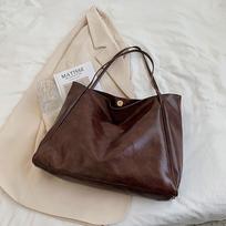 Cvenient Large Capacity Tote Bag PU All-match Shoulder Bag Commuting Bag Daily Life Women's Handbags ruda