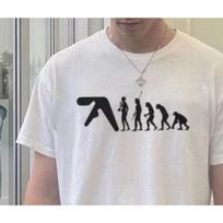 Men T-Shirt Aphex Twin Oversized Cotton Tops Harajuku Short Sleeve Tee Y2k Streetwear Korean Fashion Vintage Aesthetic Clothing S įvairiaspalvis