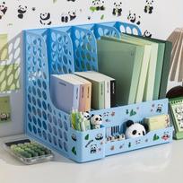 Heavy-Duty File Organizer – 4-Tier Document Tray for Office, Large Capacity Paper Holder, Desk File Storage