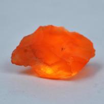Natural Orange Sapphire 80.20 Ct Uncut Raw Rough Loose Gemstone CERTIFIED 27.7 mm approx oranžinė