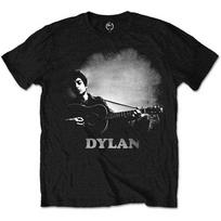 Bob Dylan TShirt Guitar Band Official New Black Unisex T-Shirt S įvairiaspalvis