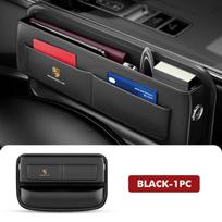 For Porsche Leather Car Seat Gap Filler Console Side Crevice Storage Box Boxster Cayenne Panamera Macan Cayman 911 918 996