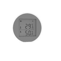 Tuya Zigbee Temperature Humidity Sensor Indoor Hygrometer Thermometer Detector LCD Screen Smart Life App Battery Or USB Powered balta