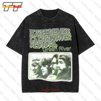 Creedence Clearwater Revival Ccr Rock Band Tour Concert Vintage Oversized TShirt UAG S