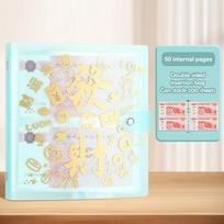 Money Saving Challenge Save Money Mini Binder Savings Challenge Books Envelopes Reusable Budget Savings Challenges Book A18