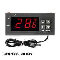 STC 1000 LED Digital Thermostat for Incubator Temperature Controller Thermoregulator Relay Heating Cooling DC 12V 24V 110-220V DC 24V