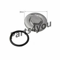 Oil Cap Drain Plug with O-ring for Buyang 300 Stels 300B 2.1.01.0210 8.3.01.0080 LU018913 LU018908 ATV 325 4X4 MULTI