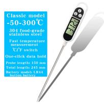 High-Precision Digital Food Thermometer – For Baking, Cooking, and Baby Food, Measures Water, Oil, Milk, and Core Temperatures DP300