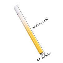 Universal Capacitive Stylus Pen for Smartphones Tablets Smooth Responsive Touch Experience Premium Metal Build Portable Screen geltona