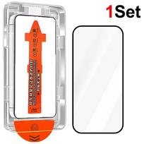 1-3Pcs Tempered Glass for OPPO Reno 15/15 Pro Easy Installation Screen Protectors Anti-Scratch Film Dust Free Quick Fit Cover For OPPO Reno 15