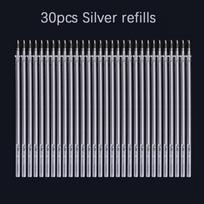 Permanent Art Paint Marker Set 0.7mm White Gold Silver Gel Pen Metalic Marker Pens for Kids Black Paper Writing Painting