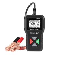 Auto Battery Analyzer Car Battery Tester 6V 12V 24V Black 100-2000 CCA Battery System Detect Car Battery Tool BM550 juoda