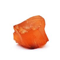 CERTIFIED 11.40 Ct Natural Orange Sapphire Uncut Raw Rough Loose Gemstone 12.6 mm approx oranžinė