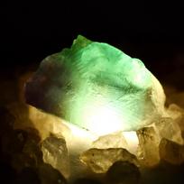 28.65 Ct Multi Color Natural Fluorite Uncut Raw Rough Loose Gemstone CERTIFIED 28.1 mm approx įvairiaspalvis