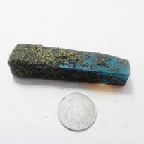 Blue Uncut Natural Aquamarine CERTIFIED 231.80 Carat Raw Rough Loose Gemstone 78.3 mm approx mėlyna