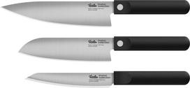 Fissler Virtuvinių peilių rinkinys Santoku, universalus ir virėjo ProCut Collection, 3 dalių