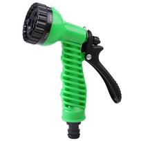 Adjustable 7 Functions Watering Gun Plant Flower Lawn Vegetable Watering Sprayer Car Washing House Cleaning Water Gun žalia