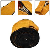 TIG Mig Cowhide Leather Welding Torch Cable Hose Cover 23ft L 4in W with