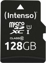 Atminties kortelė Intenso microSDXC UHS-I 128GB Premium