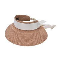 Helen Kaminski Rosalie Nougat Cream Visor Sun Cap Hat51251 HAT51251 NUCR