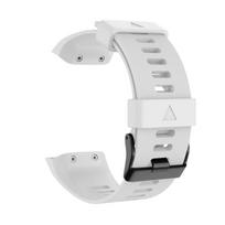 Garmin Forerunner 35 Juodas Sagtukas Silikoninė Laikrodžio Apyrankė For Garmin Forerunner 35 balta