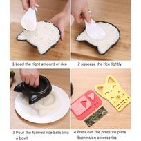 5 Pack Cute Cartoon Kids Bento Sushi Nori Rice Mould Decorating Knife Bento Machine Sandwich Diy Tools Kitchen Accessories