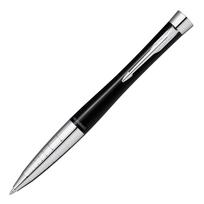 PARKER Urban Premium Juoda Shizzle CT rutininis rašiklis, vidutinio dydžio, dovanų pakuotėje, oficialus gaminys, gaminio numeris 2194678, rašiklis, antgalis, aliejiniai dažai, dėžutėje, importuotas, black