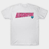 Men Black Print T-shirt Alexisonfire Band No-Cut Transfer Paper Print Cotton Tshirt S balta