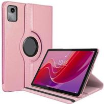 Coque pour Lenovo Tab M11 2024, Protection Antichoc Etui Rotatif Multi-Angle Rose rožinė