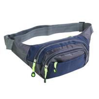 Lauko sportui atsparus vandeniui nailoninis liemens krepšys Piniginė Bum Belt Vyrų Moterų Fanny Pack tamsiai mėlyna spalva