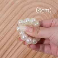 Grape Handmade Noisy Squishy Ball For Adults White Pearl Sensory Fidget Toys For Kids Stress Relieve Squeeze Toys