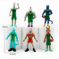 Pcs/Set 6-8 Hot Cartoon Miracle Dream Team Anime Figures Goat Cosplay Action Model Doll Cake Decorative Desk Ornaments Kid Gift