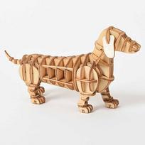 3D Children Wooden Puzzle Simulation Animal Assembly Skeleton Model Toy For Kids Diy Hands Craft Wood Puzzle Games Building Kit