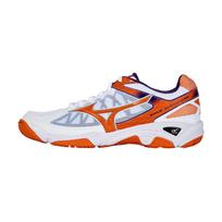 Mizuno Wave Supersonic CN Unisex Low Top Volleyball Shoes White Orange V1GA216161 43