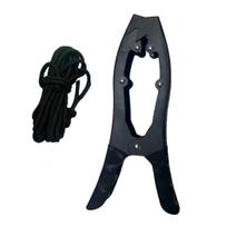 Kayak Clip Kayak Fishing Accessory with 16.5ft Rope Stainless Steel Anti-Rust Boat Clasp Secure Grip Water-resistant Kayak Buckle A juoda