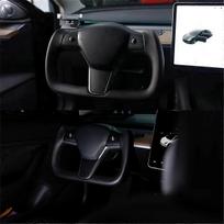With Heating Yoke Steering Wheel for Tesla Model 3 Model Y