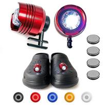 2pcs Headlights For Croc, Led Light For Croc Shoes Decoration, Funny Croc e Accessories Shoes Lights Handy Camping