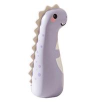 120cm PVC Cute Animal Shape Punching Bag with Water Filled Base Boxing Training Target Multi-Purpose for Karate MMA Kickboxing violetinė