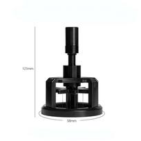 51mm/58mm Magnetic Coffee Tamper Adjustable Anti-slip Needle Powder Dispenser Rotating Needle Espresso Hand Tamper Barista Tools