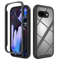 Double-Sided Drop Protection Case For Google Pixel 9 8 7 6 Pro 9ProXL 8A 7A 6A A Shockproof Clear Acrylic Hard Back Cover Capa For Pixel 9