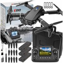 Dron Kontroler Z Lcd 2 Kamery Zabawka 115G Wifi 3X Aku 300M Opticalflow